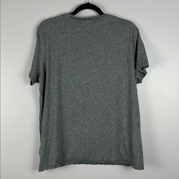 Roots Casual Tartan Plaid Beaver Short Sleeve Crew Neck Tee XL Heather Grey - Picture 11 of 11